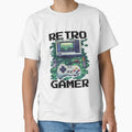 Old School Video Games – Retro Pixel Artwork | Retro Gamer Pixel Tee by Hussar08 Unisex , , , Long Sleeve Tee