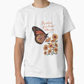 Fly where your heart takes you.unisex ,trendy clothing,Inspirational Aesthetic with Words by VasilisLamArt
