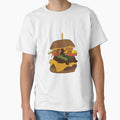 Burger Hamburger Burger Love Junk Food by Nisha Prabhu Unisex , , , Long Sleeve Tee