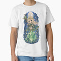 Chibi Elf Mage Girl on Emerald Crystal Moonlight by UhuCriei