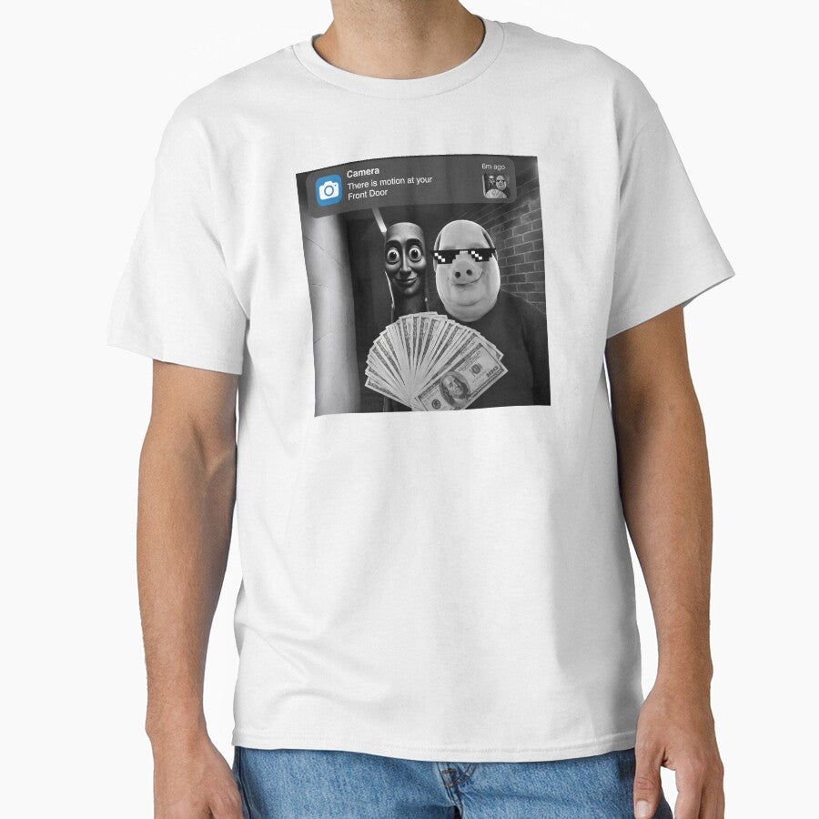 Tung Tung Tung Sahur John Pork Meme Brainrot by OndaLifeCo Unisex , , , Long Sleeve Tee
