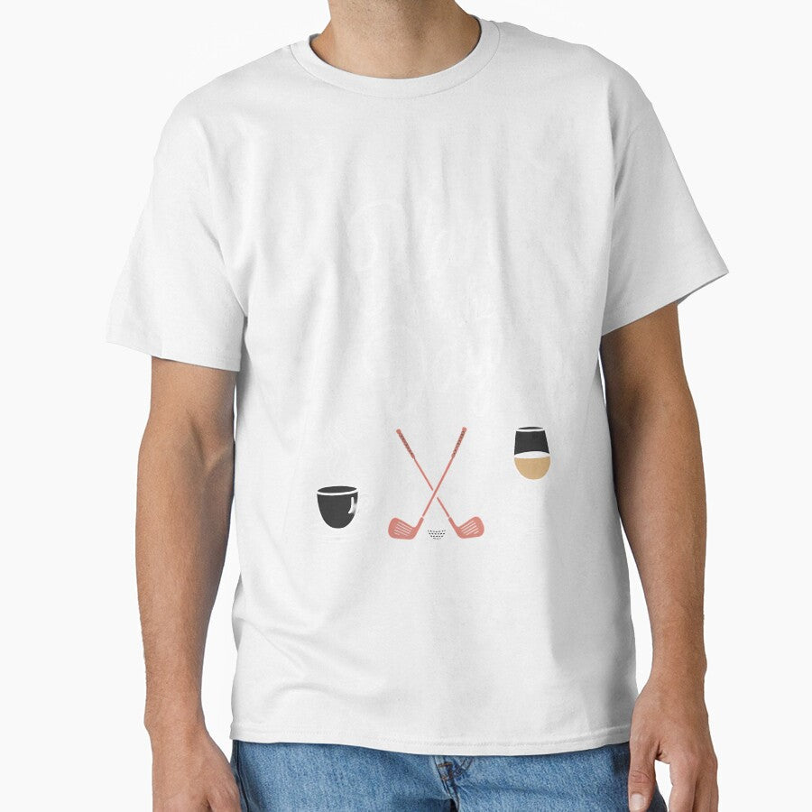 Coffee Golf Wine Lover by IdunayaStore Unisex , , , Long Sleeve Tee