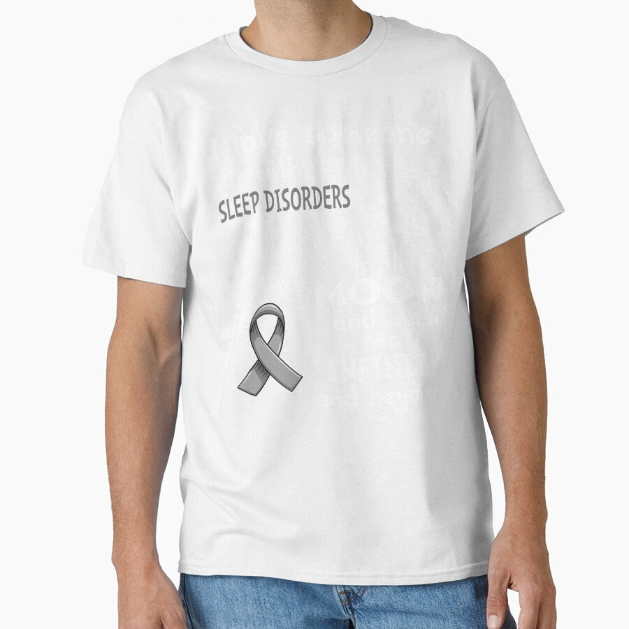 I Love Someone With Sleep Disorders To The Moon And Back by heppenp Unisex , , , Long Sleeve Tee