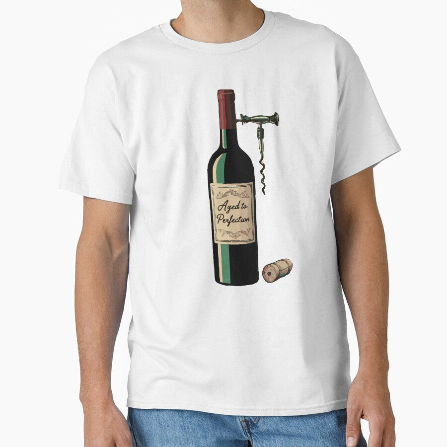 Aged To Perfection by WineandWear Unisex , , , Long Sleeve Tee