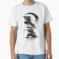 UNBOUND Samurai Combat Streetwear Shirt – Abstract Martial Arts Graphic Tee by JonelCrafts