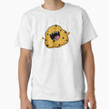 Rawr Dough Funny Raw Dough Food Pun (Dark BG) by punnybone Unisex , , , Long Sleeve Tee