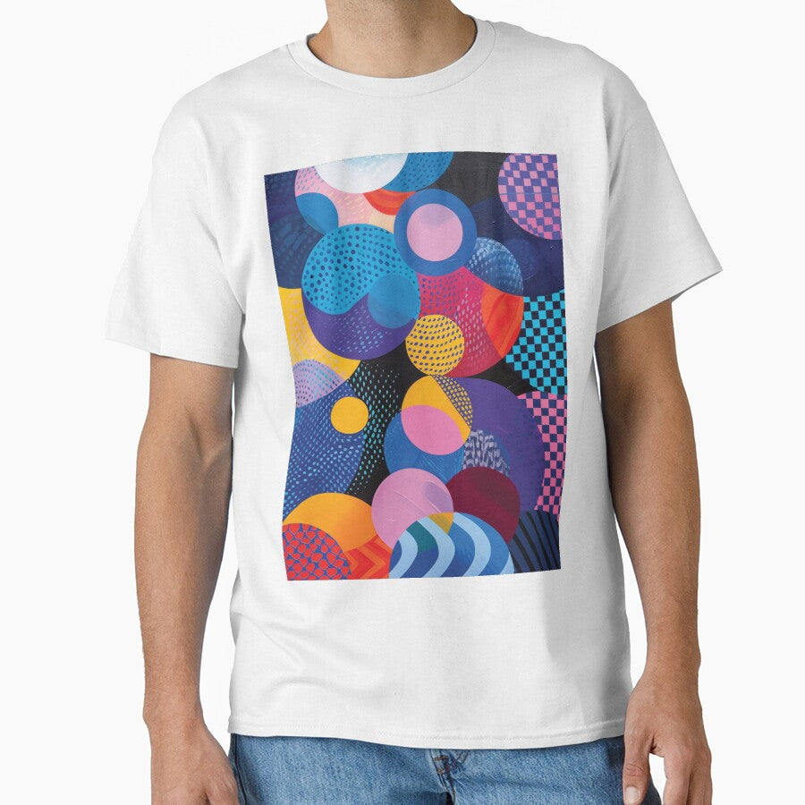 Eclectic Patterned Circles with Vivid Geometric Textures by DGtaLrtcom