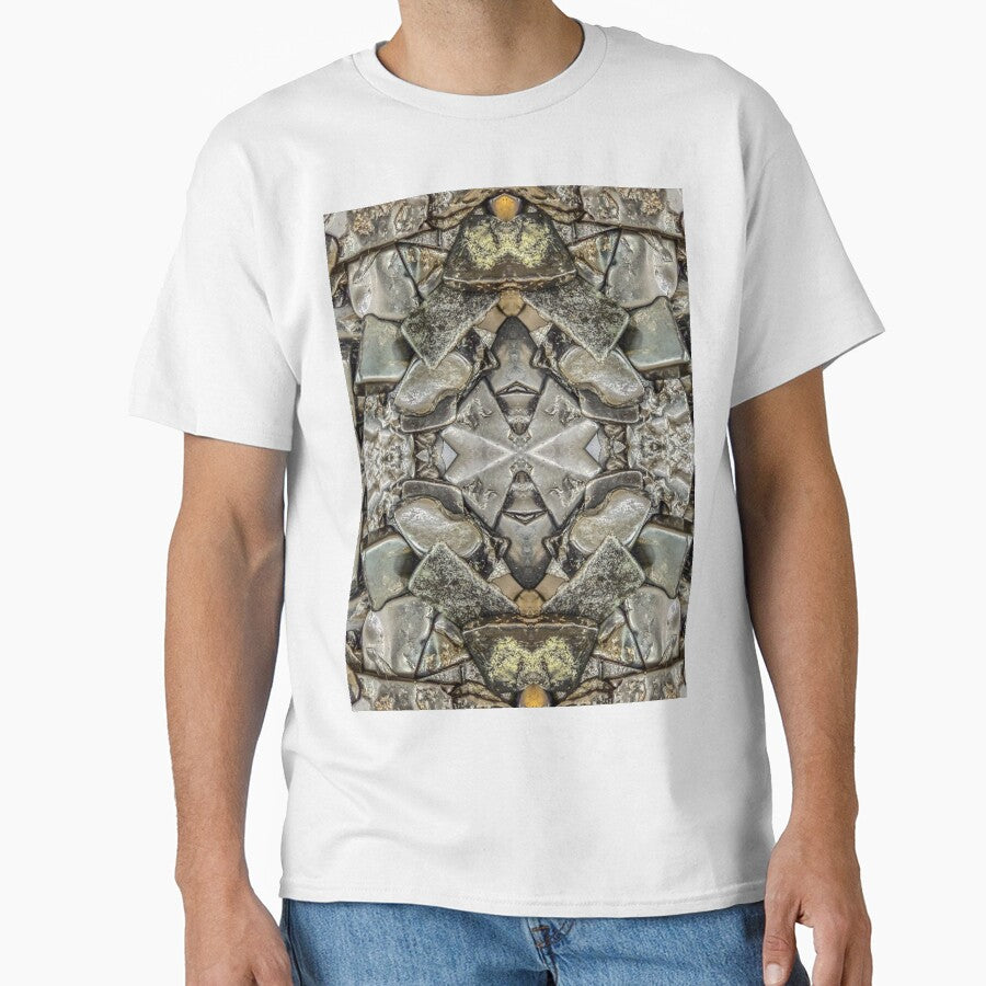 Stone Axis – Symmetrical Rock Abstract Mandala by aadventures