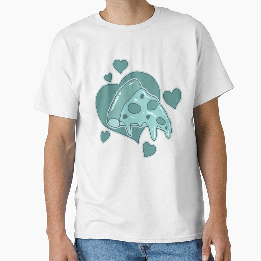 Pizza is love, pizza is life by Junasaji Unisex , , , Long Sleeve Tee