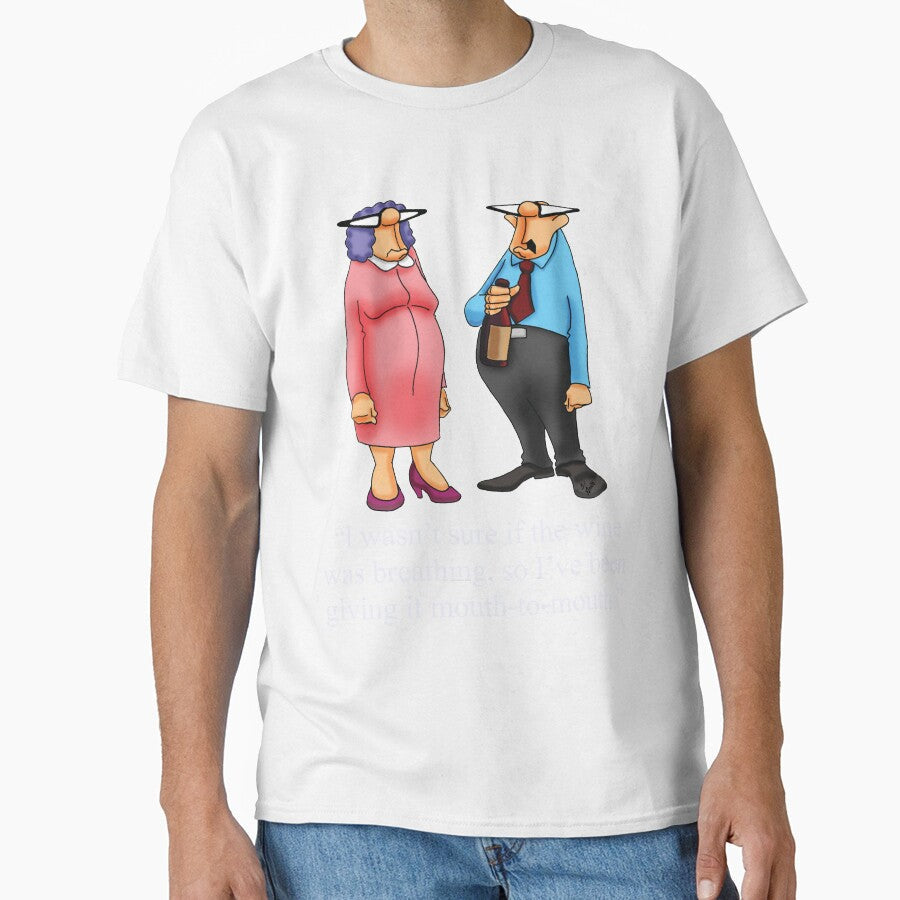 Funny Spectickles Wine Cartoon Humor by abbottoons Unisex , , , Long Sleeve Tee