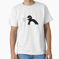 Pingu Meme (Coral Pink BG) by FilipeFerreira Unisex , , , Long Sleeve Tee