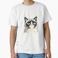 I would but there's people out there - Grumpy Cat - Introvert by LAJdesigns Unisex , , , Long Sleeve Tee