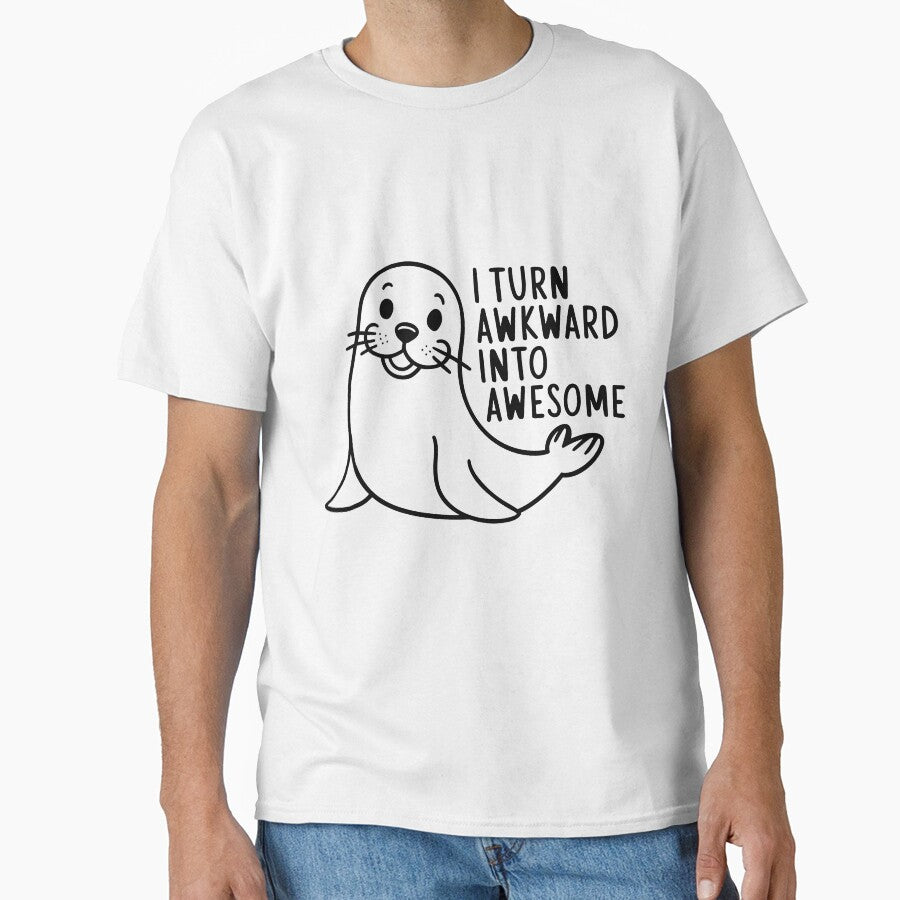 Cute Seal by dolla-designs- Unisex , , , Long Sleeve Tee