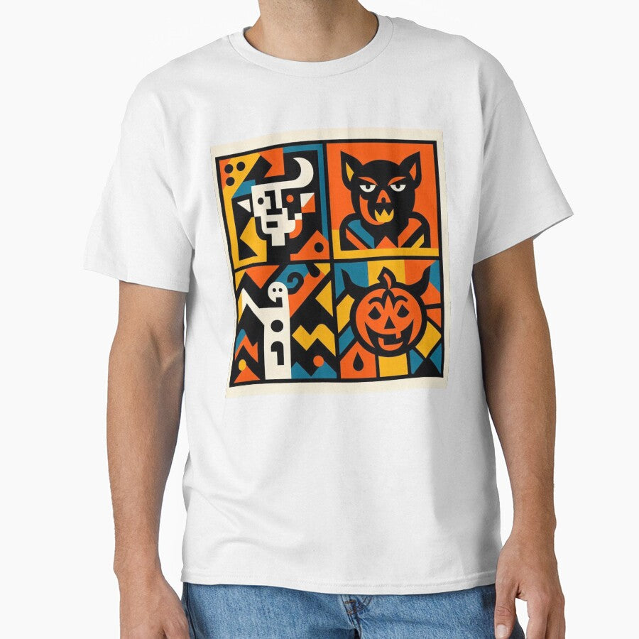 Scary Halloween - Retro Minimalist Art - 009 by sagaofsilence