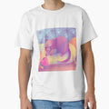 Cotton Candy Cat by Fiorii Unisex , , , Long Sleeve Tee