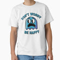 Don't Worry be Happy by Corpsecutter Unisex , , , Long Sleeve Tee