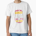 Even the Darkset Night Ends and The Sun Rises Again by Merchrise Unisex , , , Long Sleeve Tee