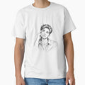 Aesthetic Black & White Portrait Line Art – Minimalist Modern Illustration by TorqueThread