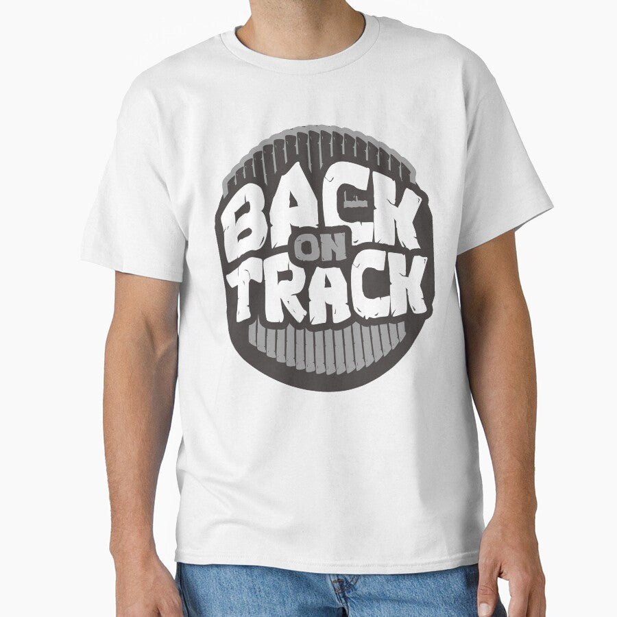 Back on Track - Back to 80s and Beyond by Tatzki-Design Unisex , , , Long Sleeve Tee