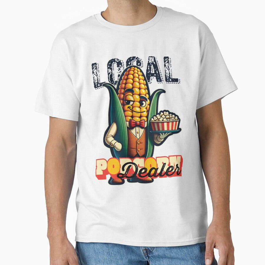 Local Popcorn Dealer by FattyBeaver Unisex , , , Long Sleeve Tee