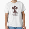 Dragon Coffee by VibrantGifts Unisex , , , Long Sleeve Tee