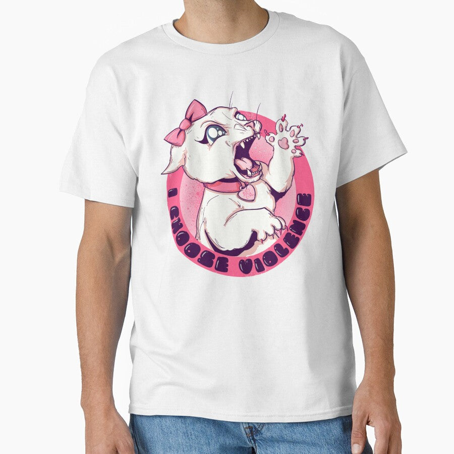 I Choose Violence by LVBART Unisex , , , Long Sleeve Tee