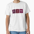 I Drink Wine Periodically Funny Chemistry Periodic Table Science Joke by WarmlyGreetings Unisex , , , Long Sleeve Tee