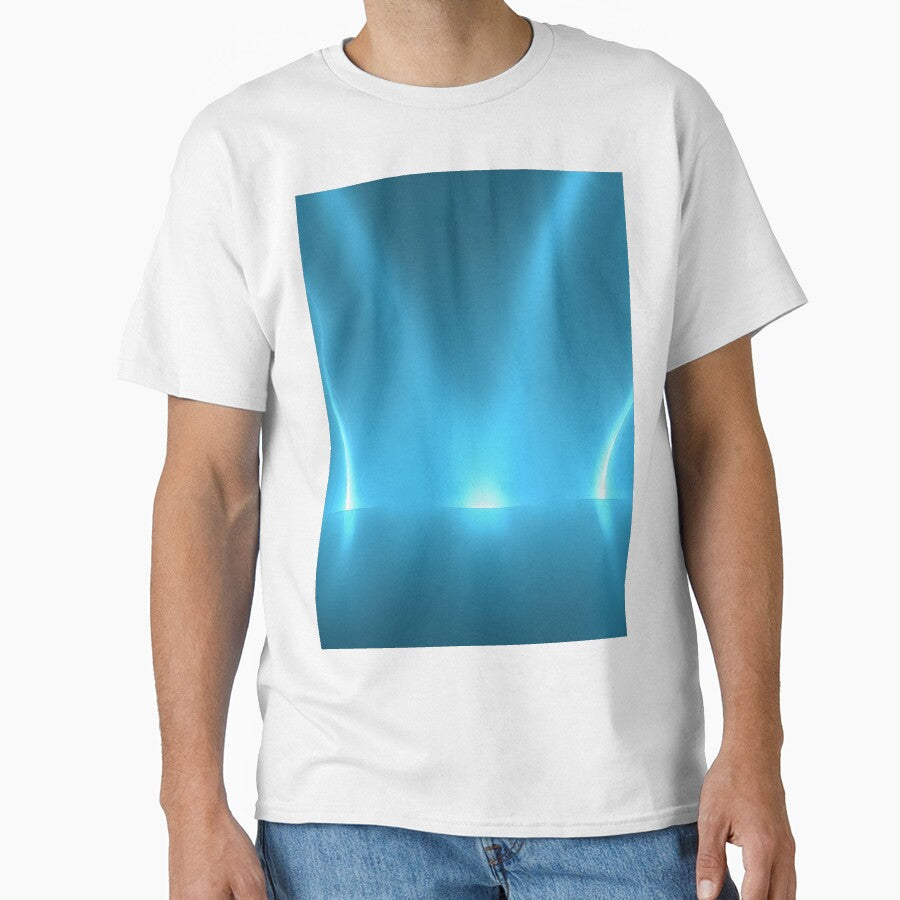 Blue Light 3 by HebaRK Studio Unisex , , , Long Sleeve Tee