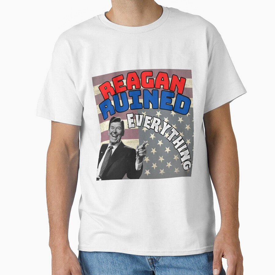 Reagan Ruined Everything by Fizzbin999 Unisex , , , Long Sleeve Tee