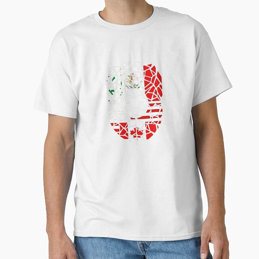 Mosaic Soccer Crest USA Canada Mexico Unity 2026 _82794688 by KTY-NUSS Unisex , , , Long Sleeve Tee