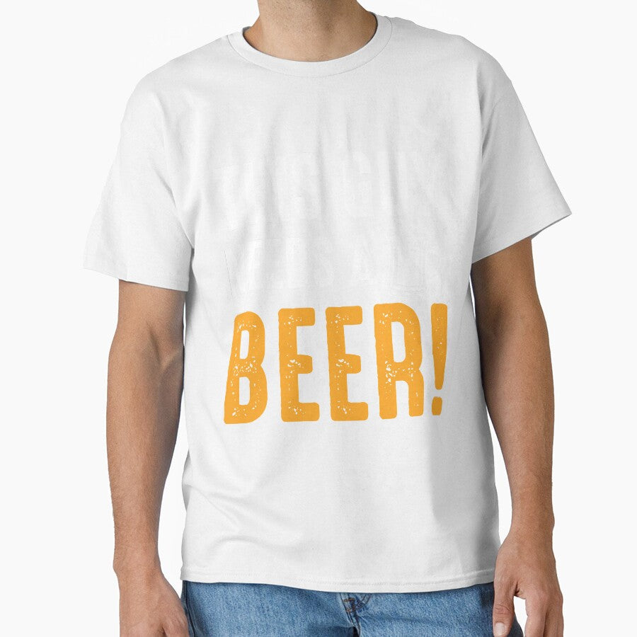 This Guy Needs A Beer Funny Drinking by mmos Unisex , , , Long Sleeve Tee