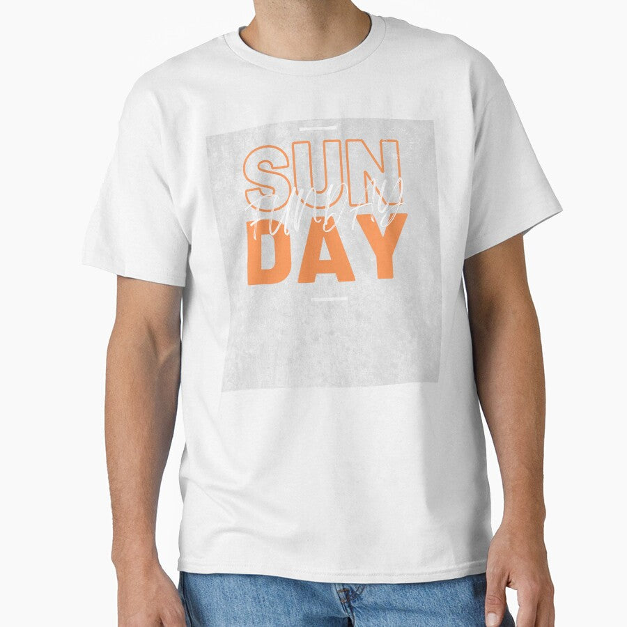 Sunday Funday by NicMacTees Unisex , , , Long Sleeve Tee
