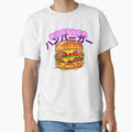 Hambaga Japanese Hamburger Burger Anime Food by Shirt-Otakus Unisex , , , Long Sleeve Tee