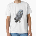 Great grey owl by illustra-terra