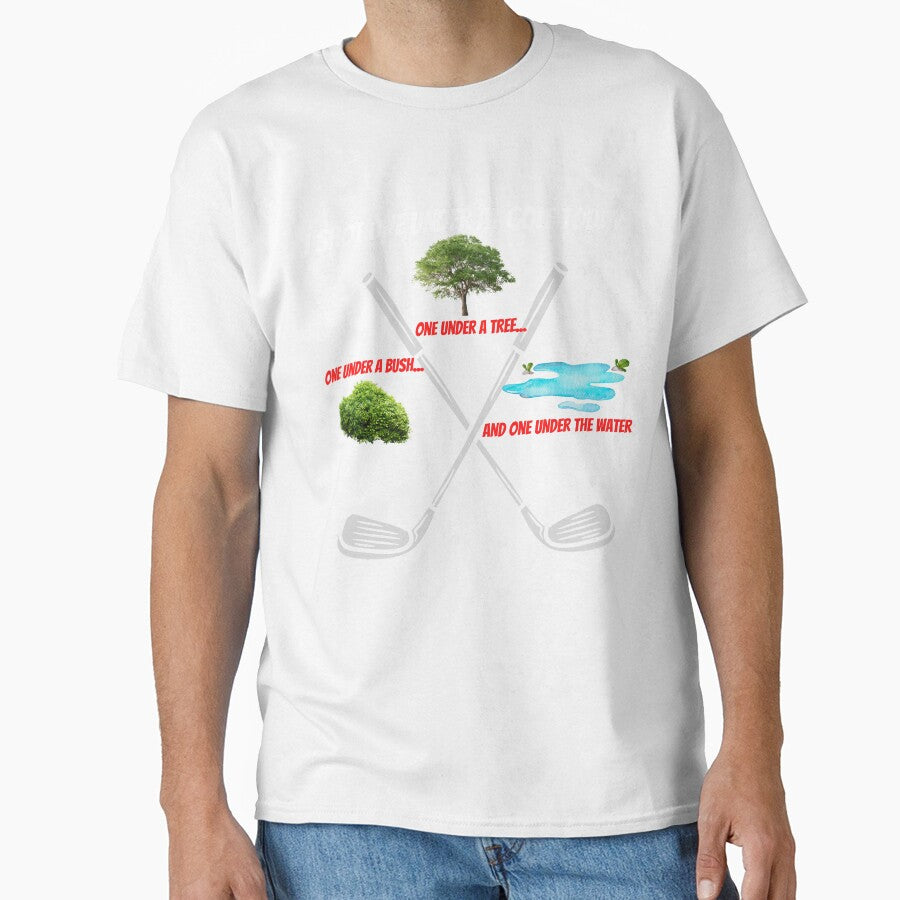I Shot One Under Today by FrivoliTees Unisex , , , Long Sleeve Tee
