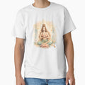 Yoga Life Namaste All Day Boho Watercolor Gift Idea for Funny Fans by Divakar Fashion