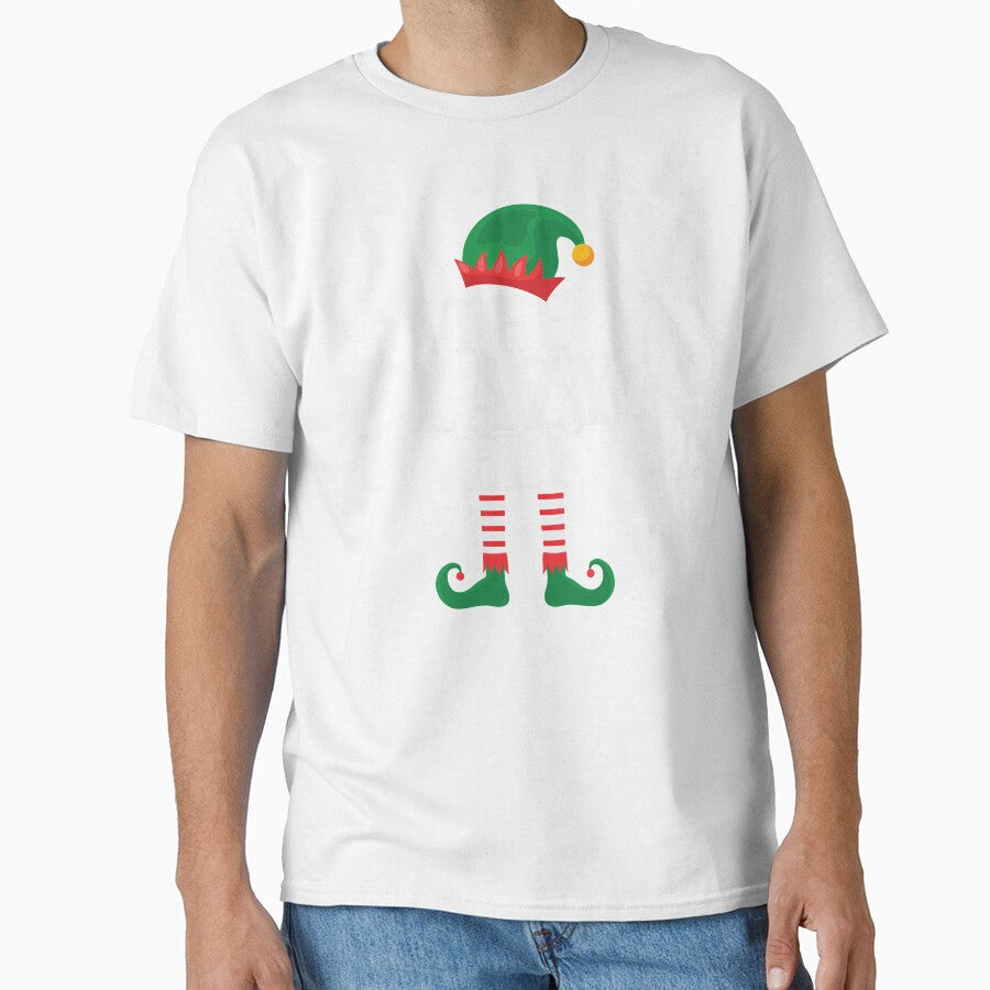 The Lazy Elf - Funny Christmas 2021 by thecooltable Unisex , , , Long Sleeve Tee