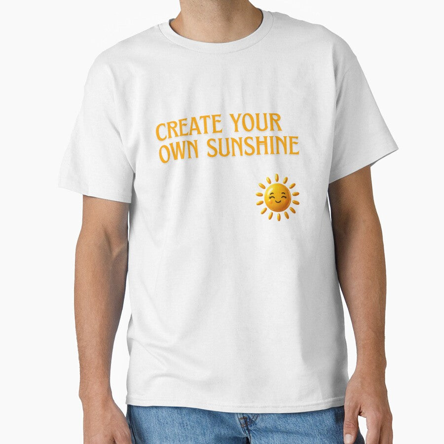 Create Your Own Sunshine for Every Day by ZemVibe Unisex , , , Long Sleeve Tee