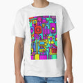 80’s Pop Art Vibes 67 by Benito Del Ray Unisex , , , Long Sleeve Tee