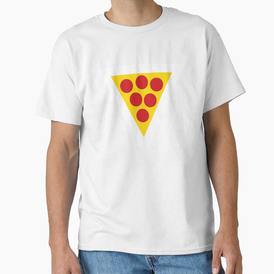 geometric pizza by Taloory Unisex , , , Long Sleeve Tee