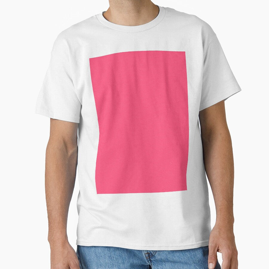 Solid Color Pink Hand Drawn with Pink Artist Gel Hand Drawn Novelty by Victoria Rose Unisex , , , Long Sleeve Tee