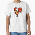 Minimalist Geometric Rooster - Modern Abstract Vector Art by Dakson Design - Fantasy Art