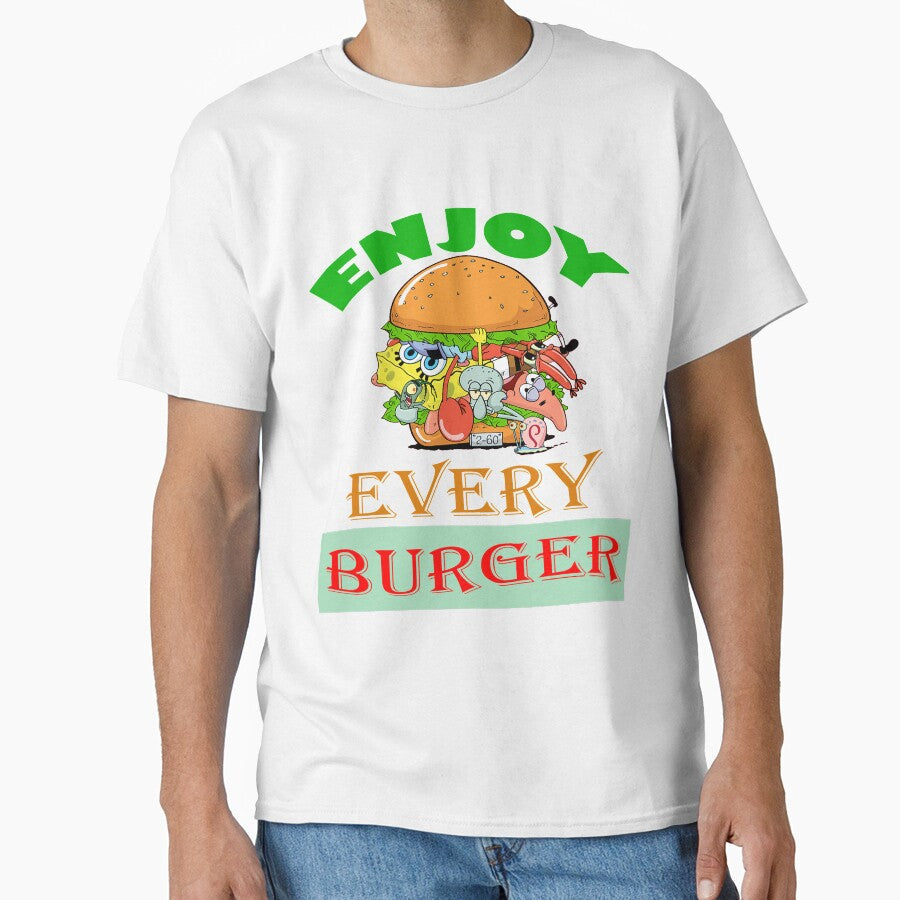 Enjoy Every Burger by TobyLozandro Unisex , , , Long Sleeve Tee