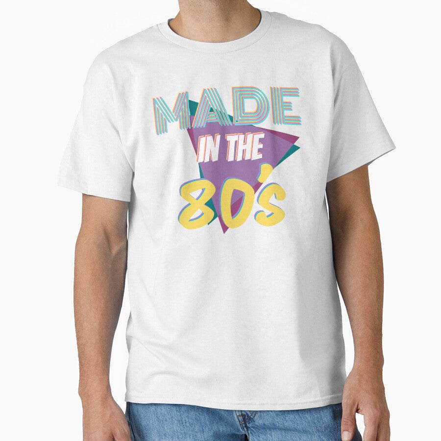 Made in the 80s by 2MdesignStore Unisex , , , Long Sleeve Tee