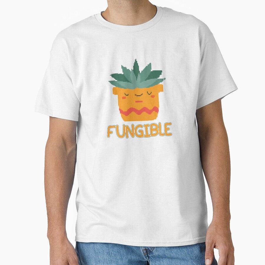 Fungible - NFT crypto art by cruzzcreation Unisex , , , Long Sleeve Tee