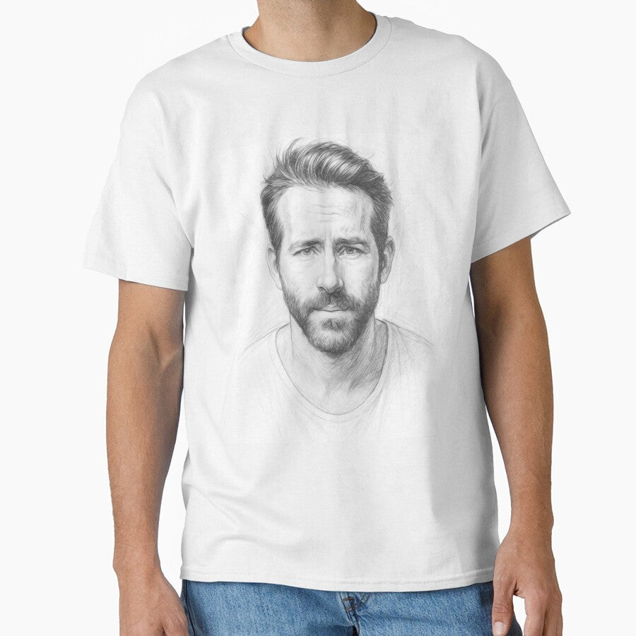 Actor Pencil Portrait by Leon Woods Pencil Art