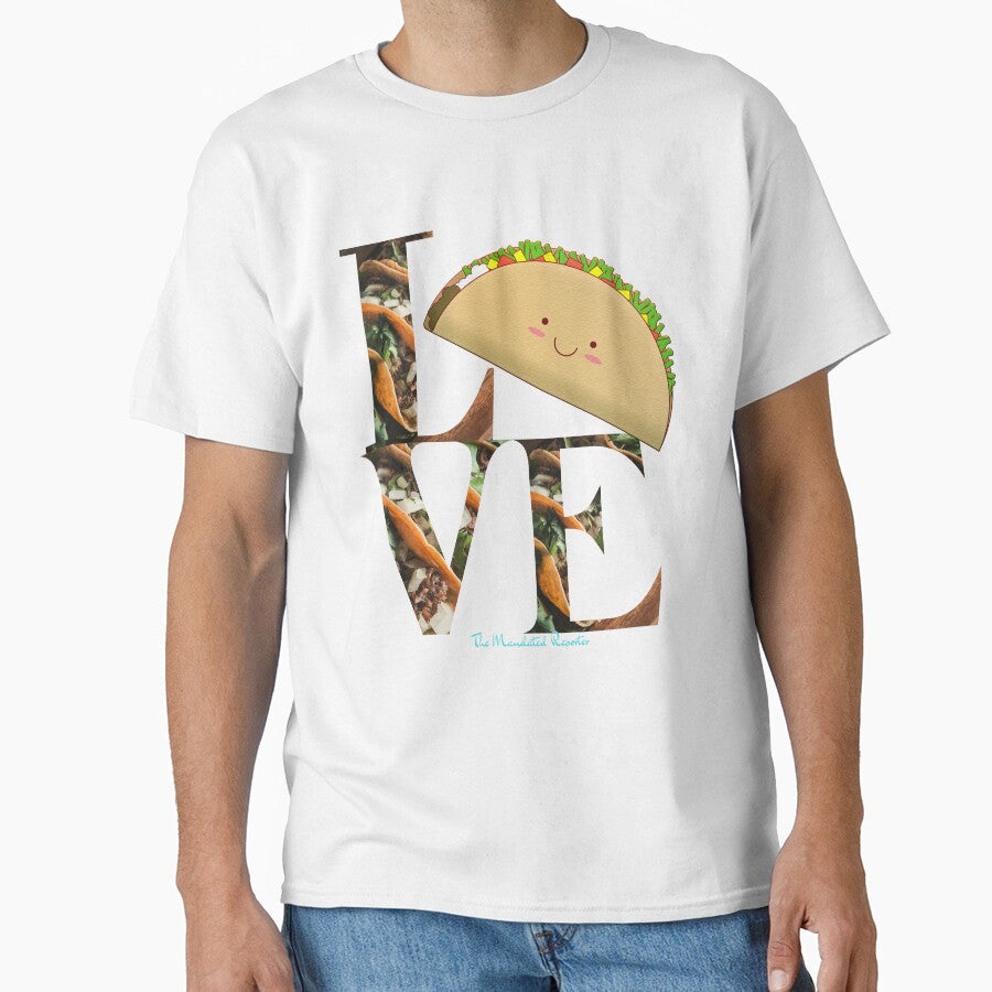 Happy Cartoon Taco by TheReporter1 Unisex , , , Long Sleeve Tee