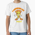 Powered By Pizza by peacefulcreator Unisex , , , Long Sleeve Tee
