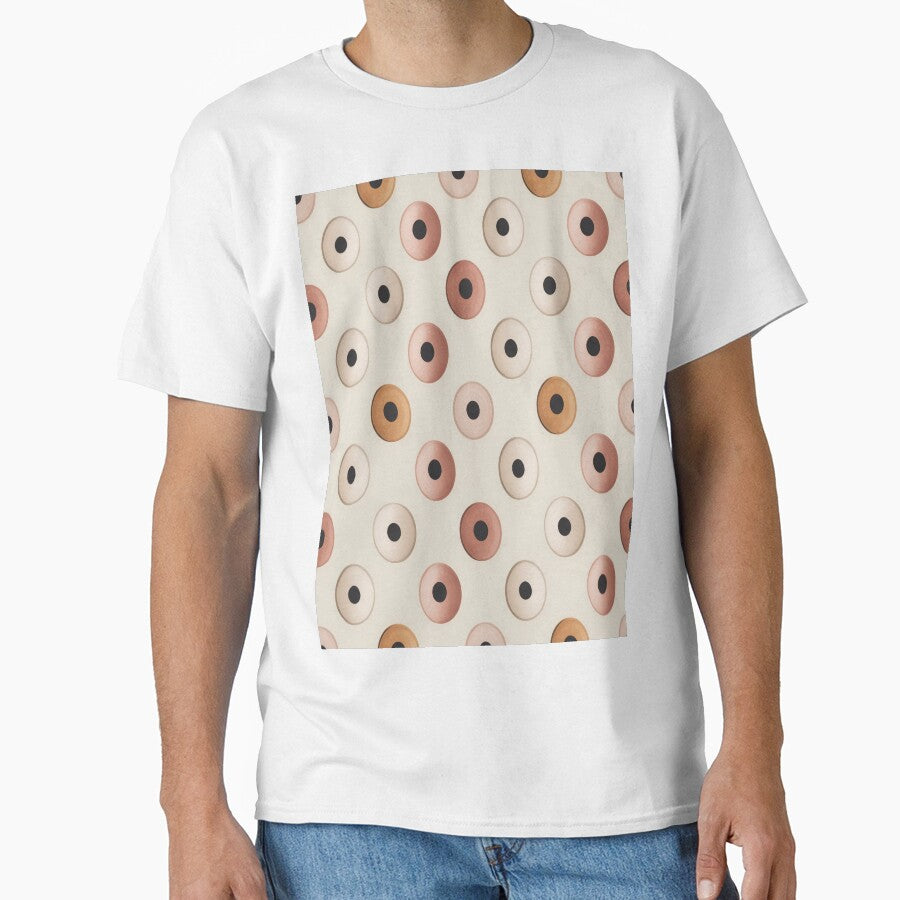 Organic Polka Dot Pattern – Scandinavian Minimalist Hand-Painted Design by Tamas Das