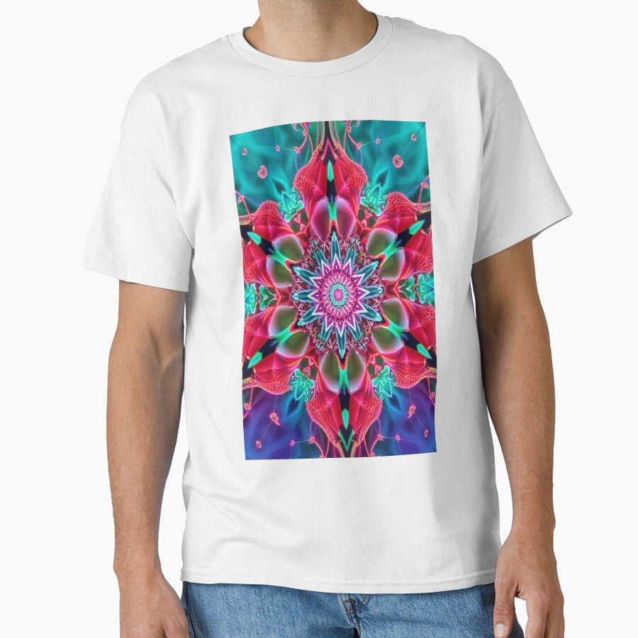 Psychedelic Bloom Mandala by AbstractAnom
